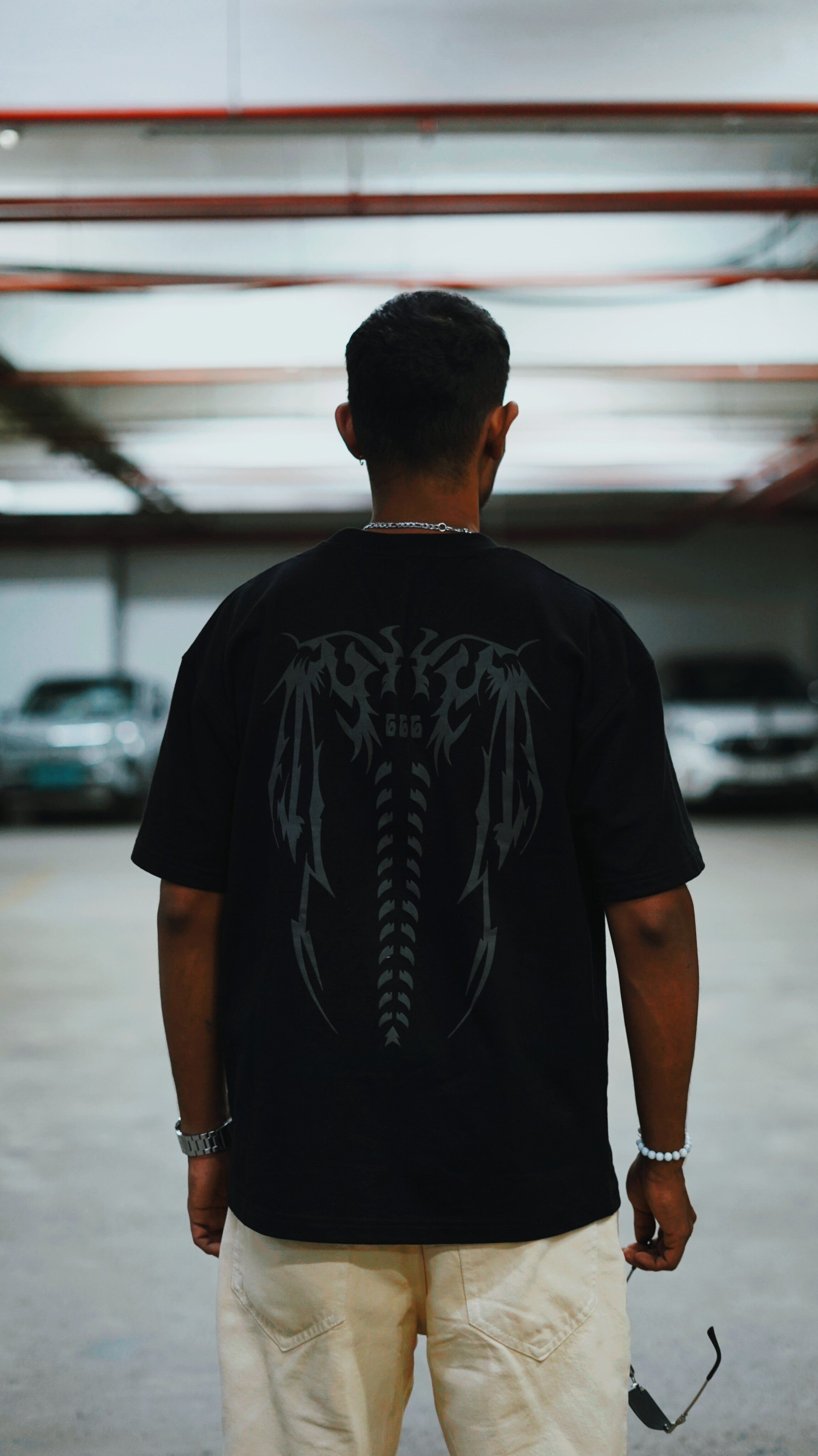 Heavyweight 250 GSM Oversized Puff Printed Tee – Unisex Street Edition