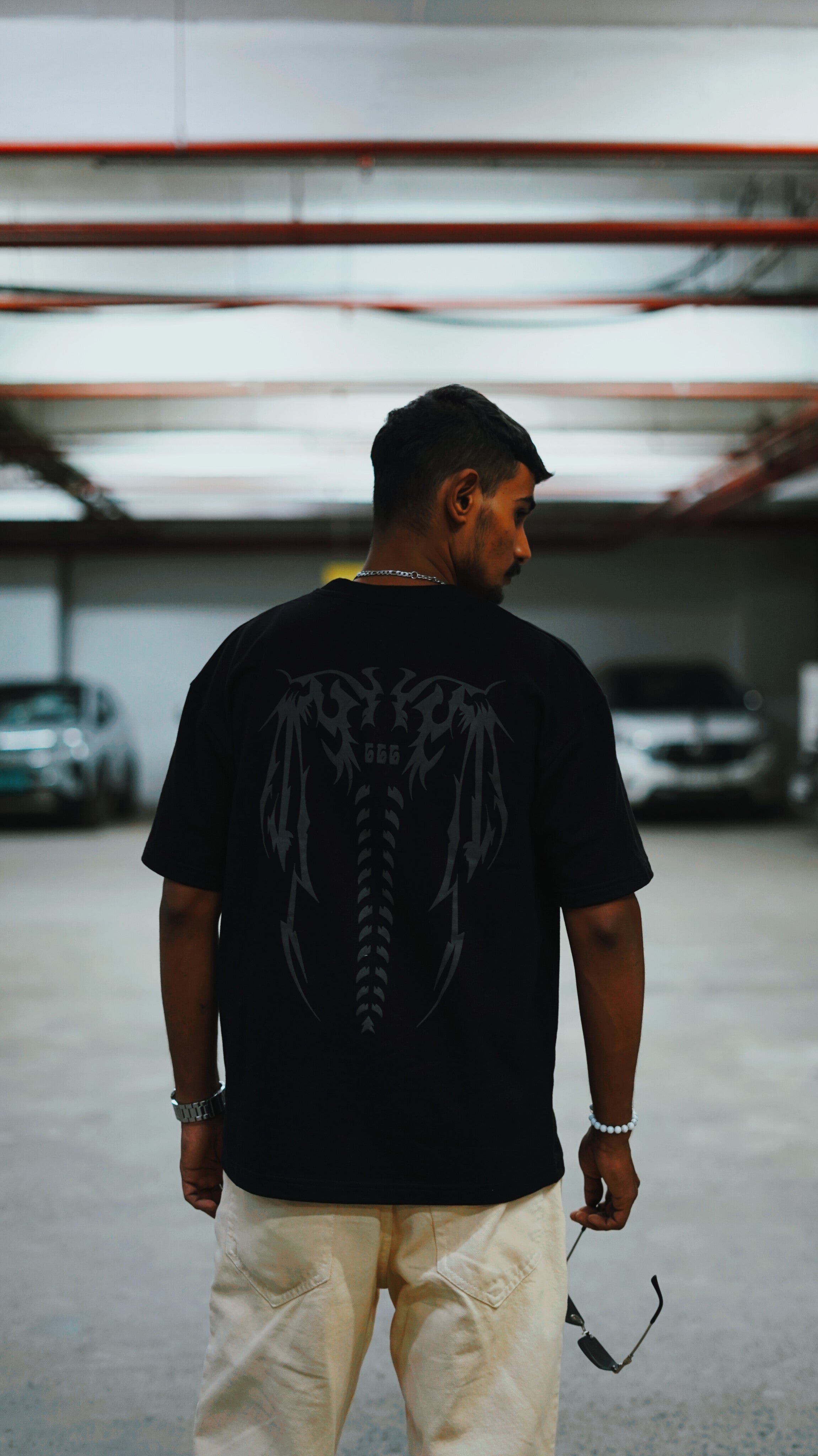 Heavyweight 250 GSM Oversized Puff Printed Tee – Unisex Street Edition