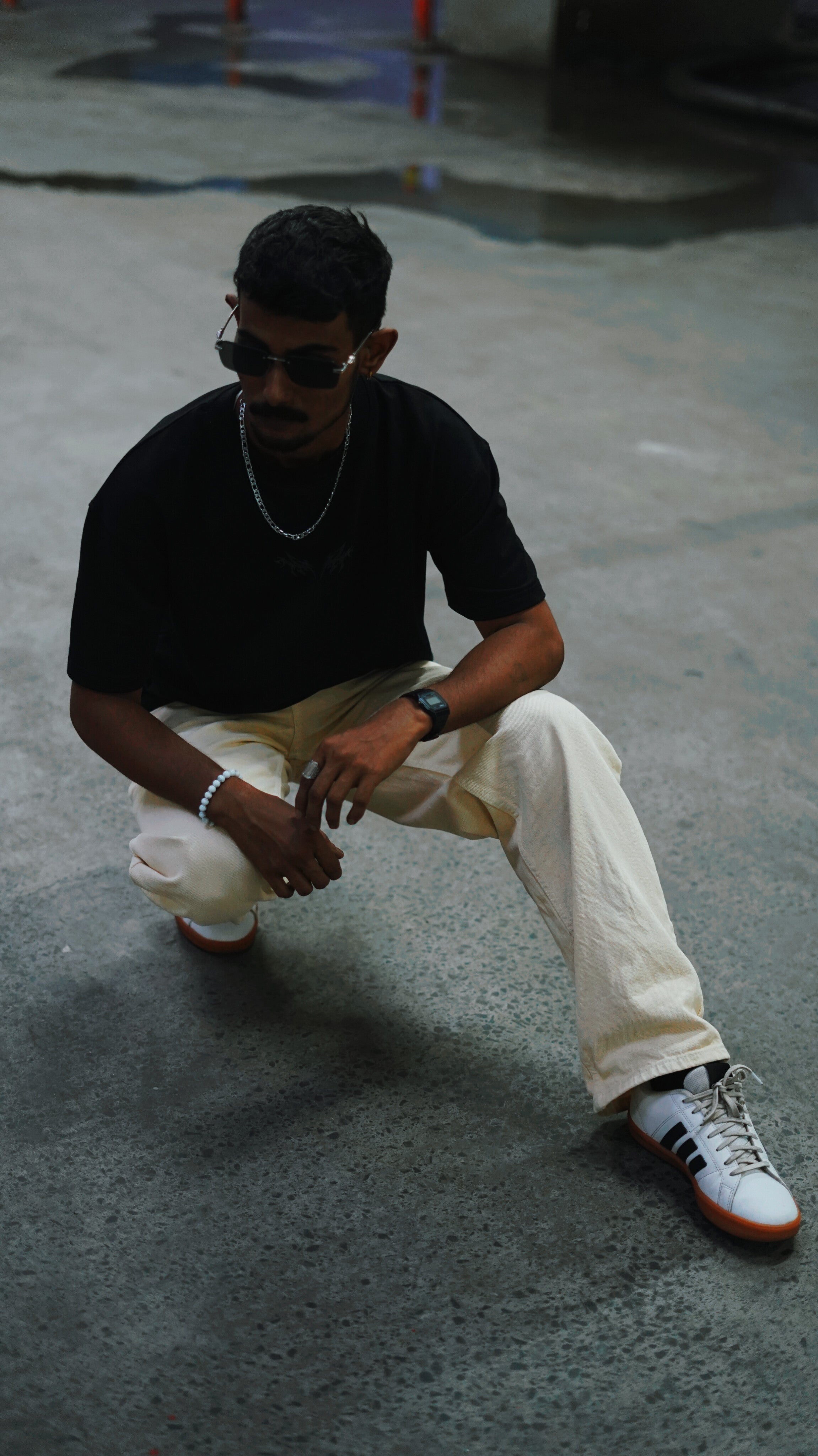 Heavyweight 250 GSM Oversized Puff Printed Tee – Unisex Street Edition