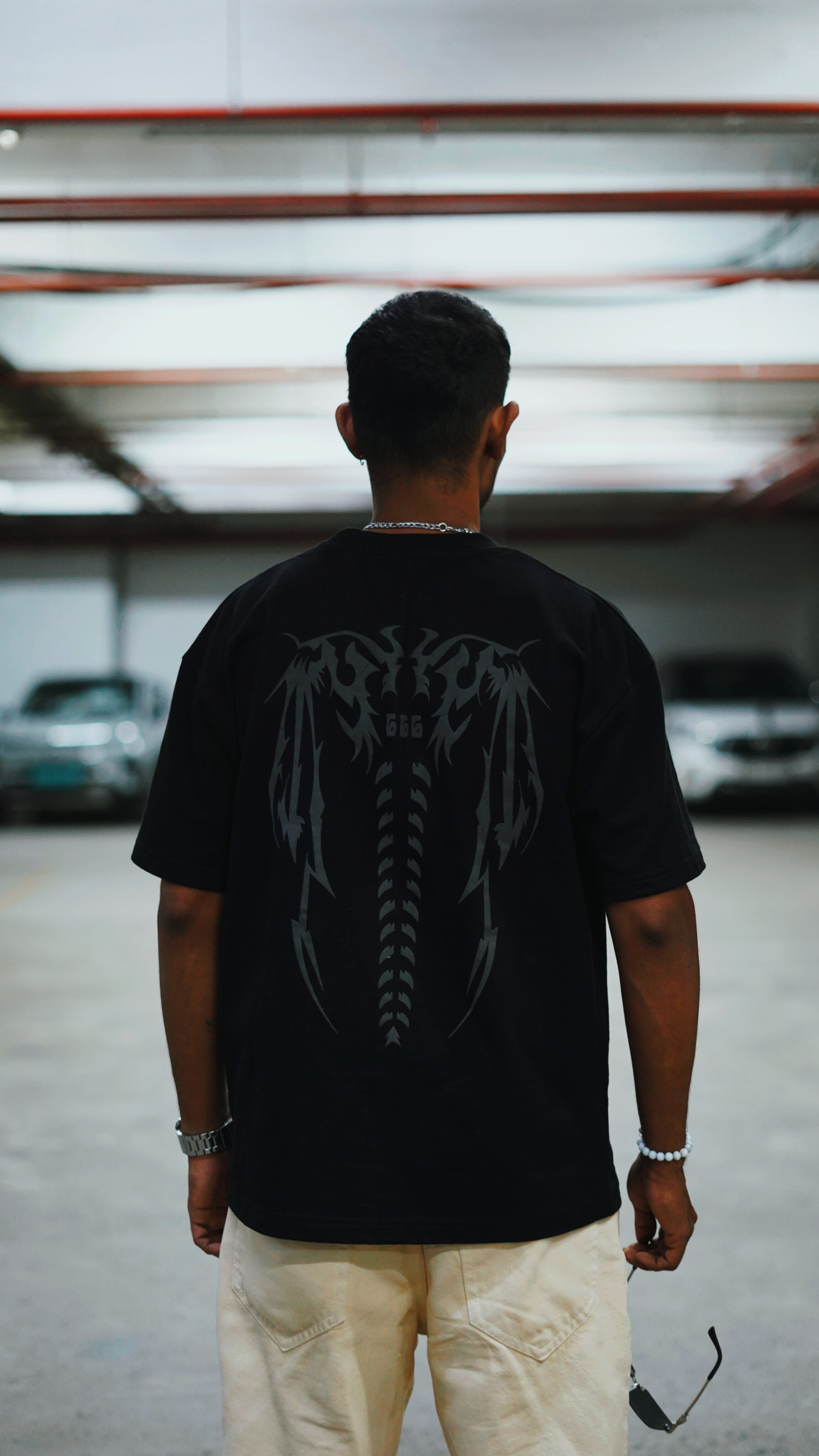 Heavyweight 250 GSM Oversized Puff Printed Tee – Unisex Street Edition