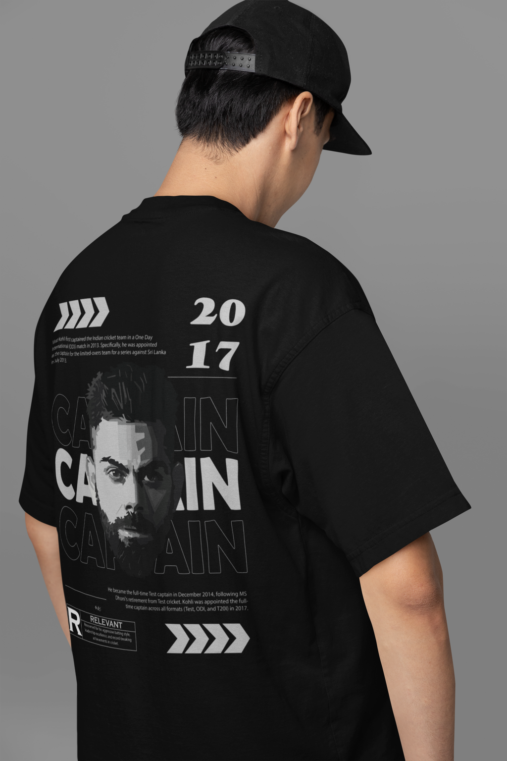 The Alpha Drop: Captain Oversized Tee