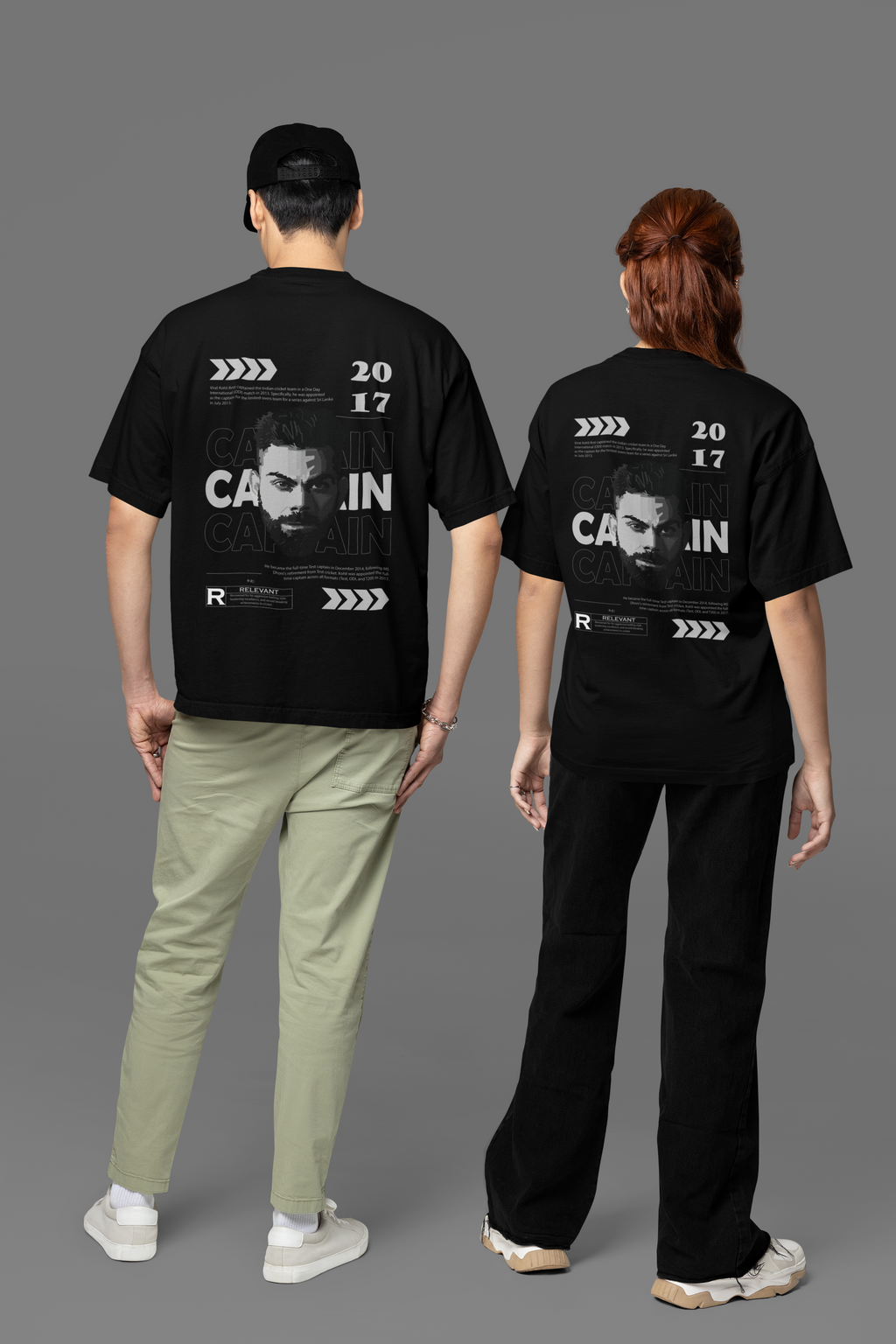 The Alpha Drop: Captain Oversized Tee